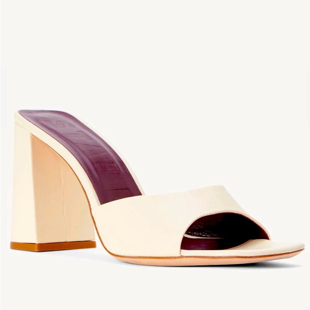 Staud Sloane Heel in Cream